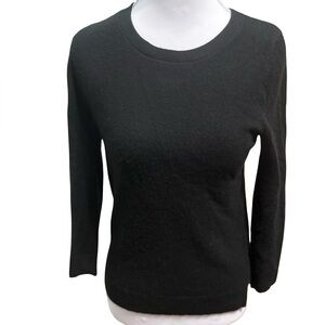 Ann Taylor Black Cashmere Sweater